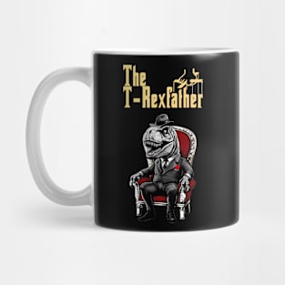 The T-Rexfather Father's Day T-Rex Dinosaur Mug